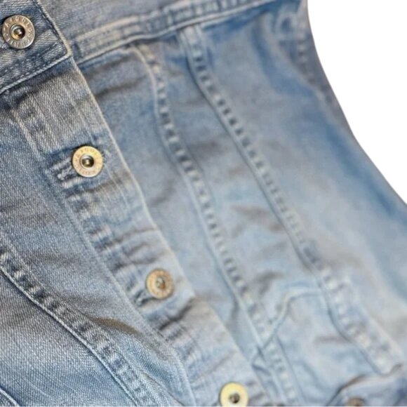 AG Adriano Goldschmied Robyn light wash denim jacket XS - Picture 5 of 7